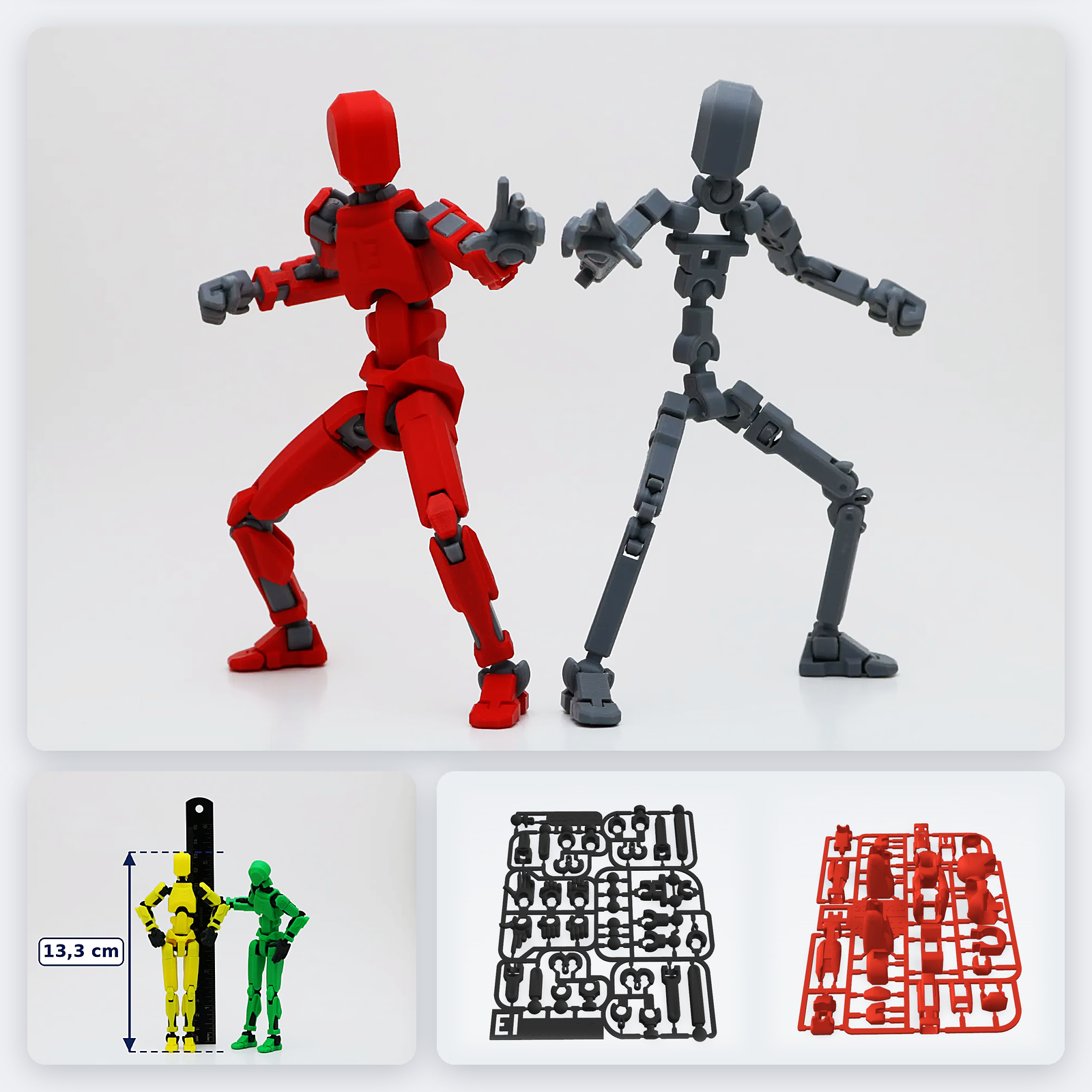 Dummy 13 – Action Figure Articulado | 13,3 cm